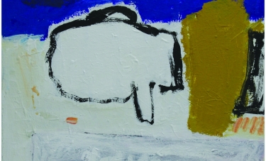 acrylverf op linnen 50 x 60 cm, 1999